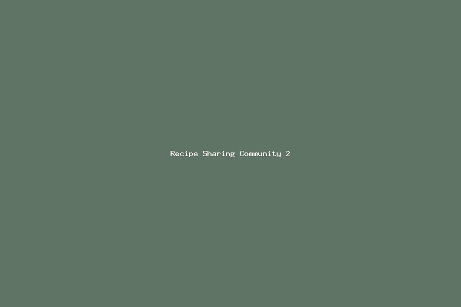 Recipe Sharing Community screenshot 2