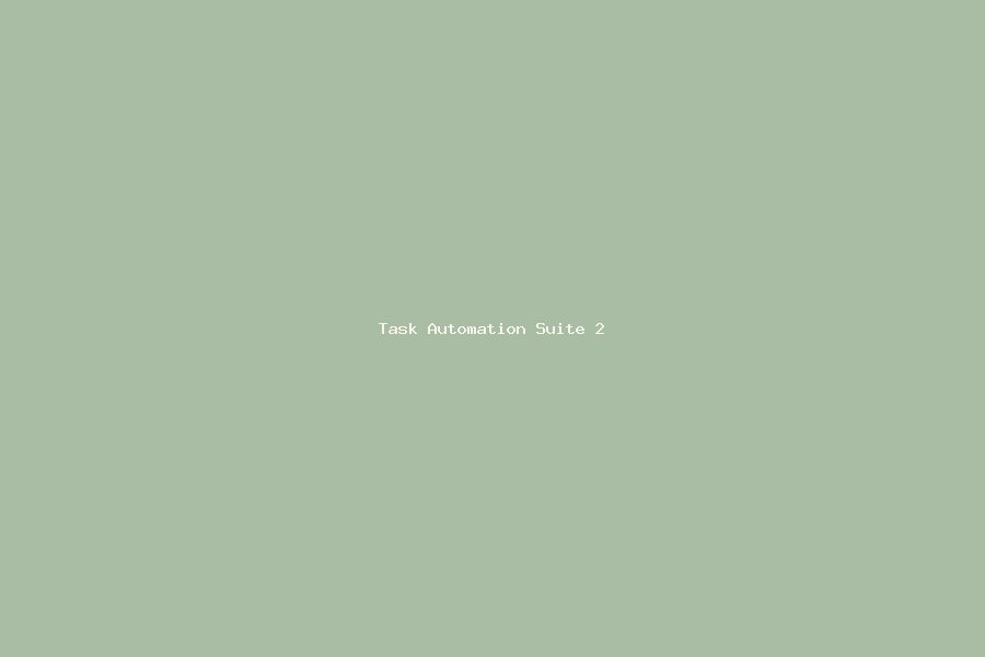Task Automation Suite screenshot 2